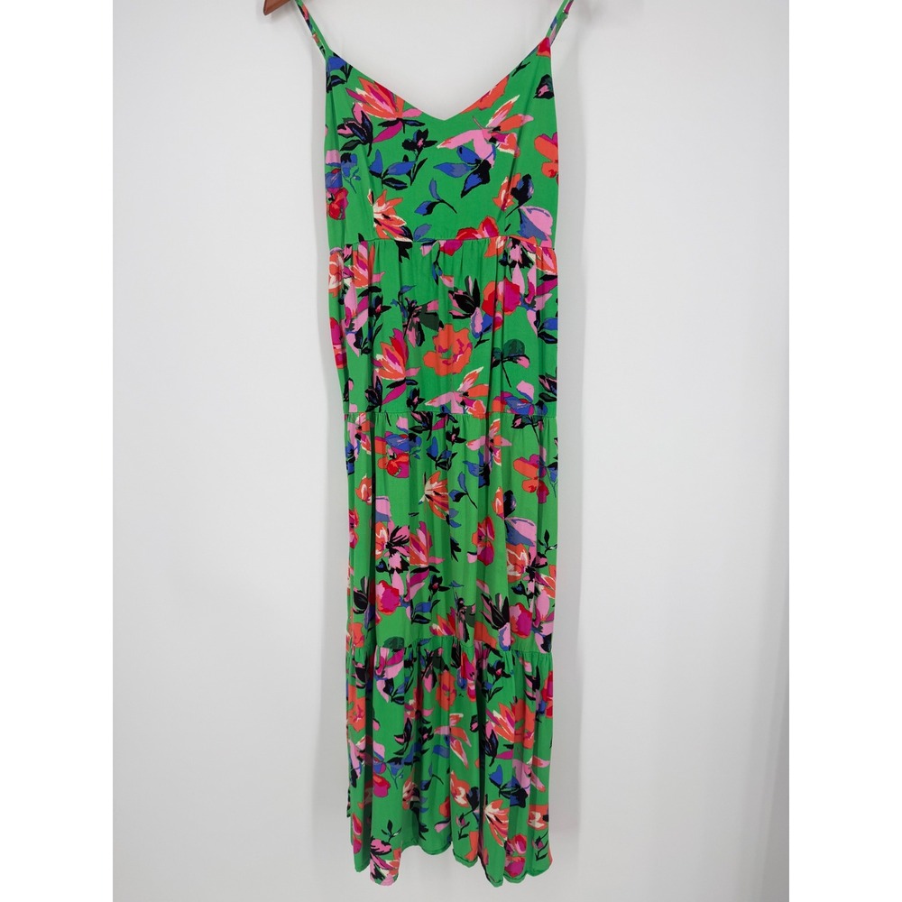 ONLY Women Maxi Dress Size Large Floral Boho Summer Beach Casual Resortwear